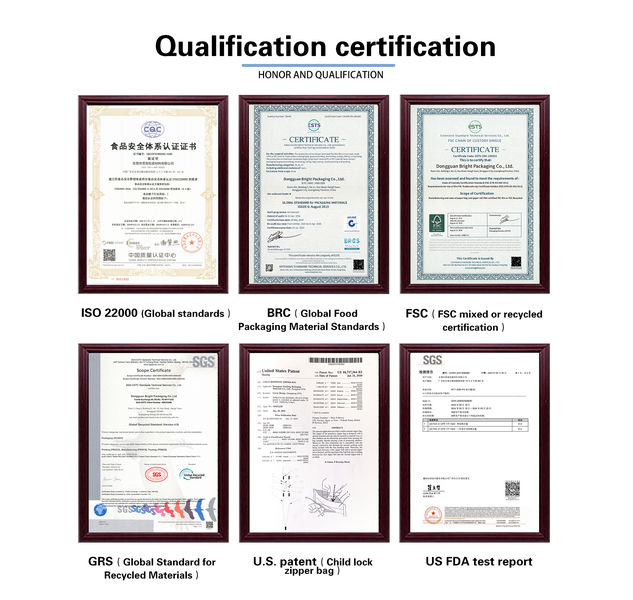 Dongguan Bright Packaging Co., Ltd. ligne de production du fabricant