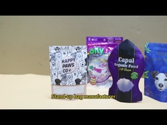 Fabricant Emballage alimentaire en PET à fond plat fermeture à glissière Sac d'emballage alimentaire en plastique pour chien