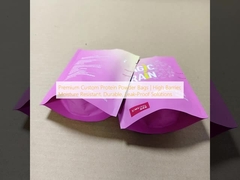 Des sacs de poudre de protéines personnalisés haut de gamme. Des solutions hautement résistantes à l'humidité, durables et étanches