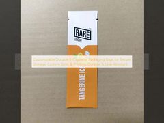 Sacs d'emballage personnalisables et durables pour e-cigarette, pour un stockage sécurisé, tailles et impression personnalisées, durables et résistants aux fuites