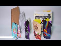 Sachet zippé refermable pour aliments