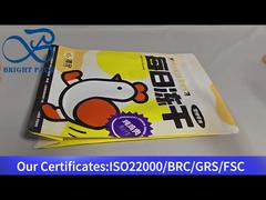 Sacs scellés octogonaux pour nourriture pour animaux de compagnie