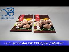 Sachet zippé debout pour boulettes de bœuf