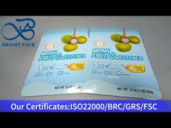 pochette à fermeture éclair pour édulcorant aux fruits de moine