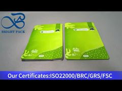 sac vert à fermeture éclair à fond plat