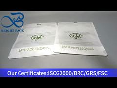 sac ziplock debout pour accessoire de bain