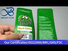 petit sac en plastique vert