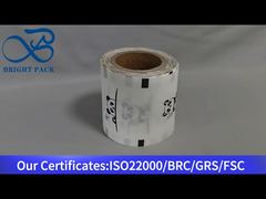 film de papier blanc