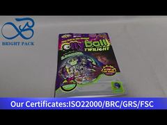 sac ziplock debout avec fenêtre transparente pour l'emballage de jouets