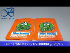 sac à sécurité enfant pour cannabis avec fenêtre transparente