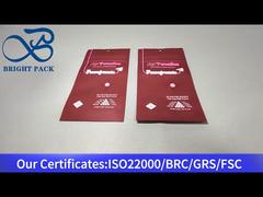 petit sac rouge à l'épreuve des enfants personnalisé