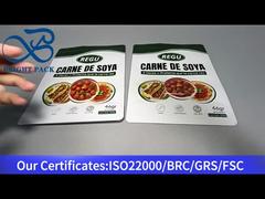 Emballages alimentaires en sacs debout