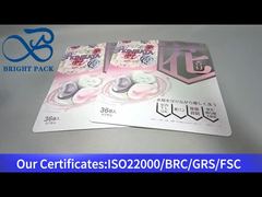 sac ziplock debout pour détergent parfumé aux fleurs