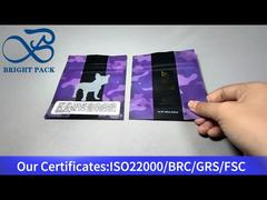 petit sac chinois à l'épreuve des enfants avec fenêtre transparente