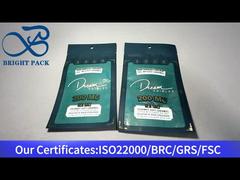 petit sachet en plastique bleu foncé pour sel marin 200 mg