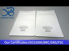 pochette blanche à l'épreuve des enfants