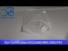 pochettes transparentes à bec personnalisé