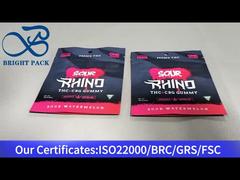 petit sachet d'emballage avec sécurité enfant 10g