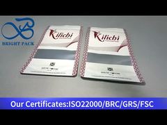 sachet zippé blanc à soufflet avec fenêtre transparente