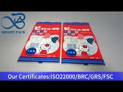 Sac d'emballage alimentaire avec fenêtre transparente pour biscuit 130g