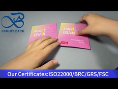 petit sac rose debout pour poudre de protéine