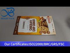 sachet à fermeture éclair pour biscuits aux pépites de chocolat