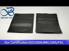 distributeur de sacs à l'épreuve des enfants noir petit mat