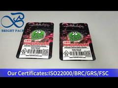 sacs de sortie à l'épreuve des enfants sur mesure pour les gommes à base d'indica infusées de cannabis