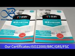 sac en plastique refermable personnalisé pour fil dentaire