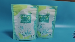 Sac à fermeture éclair pour perles de lessive, étanche, en vrac, hermétique, pour les marques de détergents