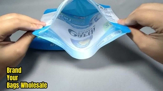 Sacs en plastique imprimés avec logo en vrac, vente en gros