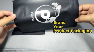 sac zippé d'emballage personnalisé