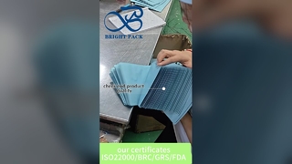 Sacs à fermeture éclair en plastique de qualité alimentaire imprimés personnalisés, vente en gros en vrac de l'usine chinoise