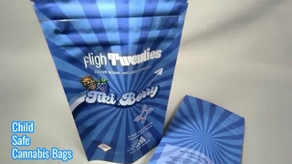 Fabricant de sacs de cannabis résistants aux enfants sur mesure