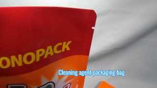 Sac d'emballage de produit de nettoyage