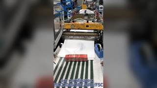 Usine chinoise imprimée par coutume de sacs en papier de glassine qui respecte l'environnement