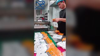 Pochettes personnalisées de sécurité alimentaire avec logo de marque imprimé personnalisé