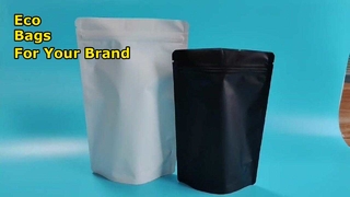 Sacs en papier glassine biodégradables écologiques d'usine chinoise pour la vente en gros au détail