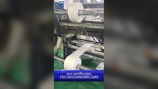 Sac en papier glassine : pochette imprimée personnalisée B2B compostable et résistante à la graisse certifiée FSC