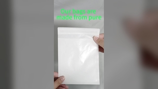 Sacs en papier Glassine personnalisés avec fermeture autocollante, 100 % biodégradables et personnalisables