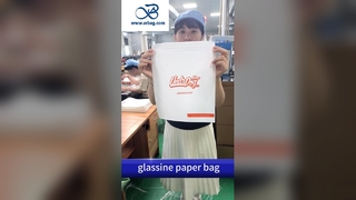 Sacs en papier glassine biodégradables de 40g en gros avec bande auto-adhésive pour marques éco-responsables