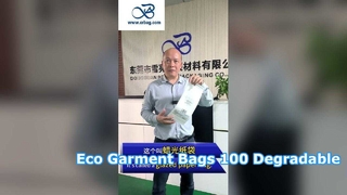 Sacs à vêtements en glassine de 40g avec un taux de dégradation de 100% – Sacs en papier biodégradables directement de l'usine