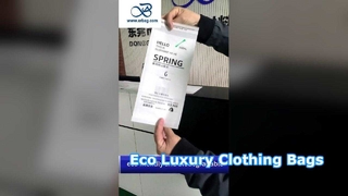 Sacs en papier glassine de tailles personnalisables certifiés FSC avec joint auto-adhésif pour vêtements de luxe Pac