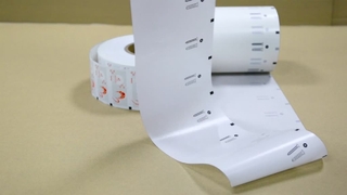 Film en rouleau composite papier-plastique en vrac écologique pour les marques d'emballage