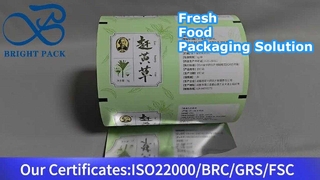 emballage sous film pour aliments