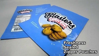 Pochettes de conservation des aliments à fermeture éclair résistantes à l'humidité