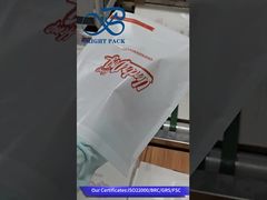 Sac en papier glassine imprimé personnalisé, en vrac résistant à la graisse pour les marques d'aliments et de boulangerie