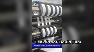 Film en rouleau pour emballage liquide : fournisseur de film laminé personnalisé B2B étanche et sans danger pour les aliments