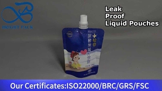 sachet à bec verseur pour emballage liquide