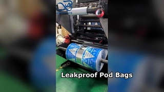 Sacs debout pour dosettes de lavage, pochette de rangement de linge épaisse et étanche